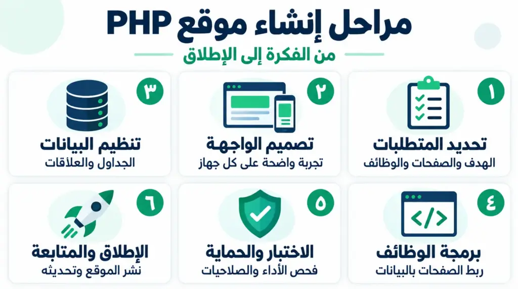 برمجة موقع كامل php